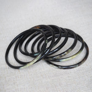 Most and Hot Sell Buffalo Horn <b>Bracelet</b> Used to create versatile and natural looking statement pieces and <b>stacked</b> bangles. - Product Image 1