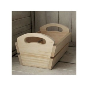 Elegant Wooden Basket Fashioned To Support Neat Arrangements Through Lasting Quality And Timeless Interior Appeal - Product Image 4