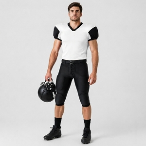 Uniforme de Fútbol Americano Premium, Jersey Deportivo Personalizado con Pantalones a Juego, Ropa Deportiva Transpirable para Entrenamiento y Juego - Product Image 3