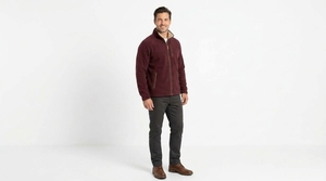 <b>Men's</b> Soft Fleece <b>Jacket</b> with Full Zip Stand Collar Warm Outdoor <b>Casual</b> <b>Jacket</b> Custom Apparel Supplier - Product Image 2