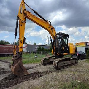 Excavatrice sur chenilles JCB JS220LC avec peu d'heures de fonctionnement. Composants essentiels : moteur, boîte de vitesses, pompe à engrenages, roulement. - Product Image 5