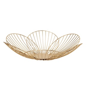 Panier à fruits en métal durable et résistant pour une utilisation quotidienne en cuisine, rangement sur comptoir, service et présentation décorative à bas prix - Product Image 4