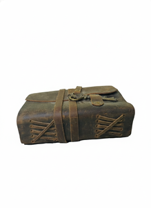 สมุดบันทึกหนังแท้สไตล์วินเทจ AAN Overseas Ventures ของที่ระลึกพร้อมกุญแจโบราณ ทำมือ สมุดบันทึกเดินทางสไตล์เรโทร ของขวัญ - Product Image 5