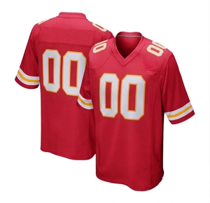 Maillot de football unisexe personnalisé, col en V, manches courtes, noir et blanc, numéros, maille respirante, évacuation de l'humidité, 100% polyester, coupe classique - Product Image 3