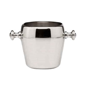 Seau à glace de luxe fait main en laiton, refroidisseur de bière et de vin avec poignées, finition cuivre vintage, seaux à glace métalliques pour fêtes - Product Image 3