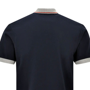 Chemises polo pour hommes, vêtements décontractés, nouvelle conception tendance, logo personnalisé, couleur unie, respirant, en coton, grandes tailles, tendance - Product Image 5