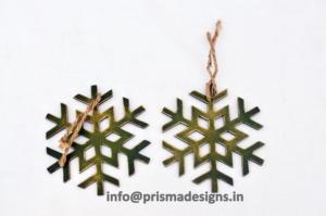 Etiquetas de Madera Cortadas con Láser Personalizadas para Navidad, Adornos de Madera sin Acabado con Forma Personalizada, Decoraciones Festivas Colgantes para las Fiestas, Fabricante - Product Image 2