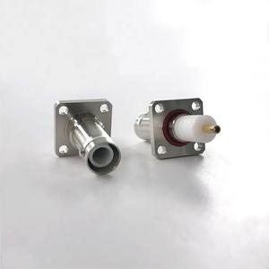 Connecteur RF N femelle à bride carrée de 17,5 mm, avec isolateur étendu de 4,7 mm et broche de 2,8 mm, OEM ODM personnalisé - Product Image 4