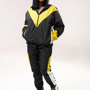 Custom Design <b>Women</b> <b>Windbreaker</b> Tracksuit Crafted With Premium Fabric Reliable Stitching Comfortable Structure And Clean - Product Image 2