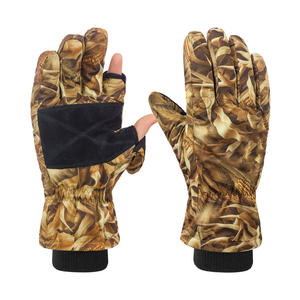 Guantes de camuflaje para caza con agarre de silicona, forro térmico impermeable, guantes de caza al por mayor. - Product Image 6