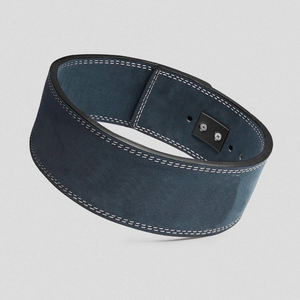 Cinturón de Levantamiento de Pesas de Alta Resistencia de 10 mm, Suministro Directo de Fábrica, con Protección Profesional de Cuero Vacuno y Hebilla de Palanca Transpirable - Product Image 1