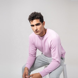 Sudadera deportiva de algodón de alta calidad para hombre, sudadera ajustada para hombre, ropa de invierno Vintage estampada, diseño forrado de cuello redondo con logotipo personalizado - Product Image 1