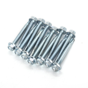 Vis autoperceuses à tête hexagonale (métriques/pouces) en acier au carbone zingué/galvanisé classe 8, haute résistance, résistantes à la corrosion - Product Image 4