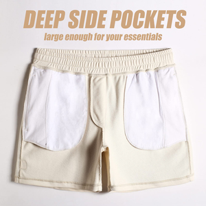 Pantalones Cortos de Felpa Premium para Hombre al por Mayor, de Alta Calidad, Casuales, de Algodón Grueso, para Descanso o Gimnasio, con Cordón Ajustable - Product Image 4