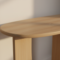 Ensemble console et table basse modernes et durables pour salon, mobilier de maison en bois, vente en gros