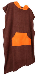 <b>Poncho</b> Bathrobe 100% Cotton Unisex Bathrobe Cotton Sports Towel Soft and Spa Bathrobes - Product Image 6