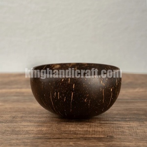 Cuencos de Coco Hechos a Mano al por Mayor, Vajilla Ecológica Reutilizable para Compradores Mayoristas, Minoristas y Vida Sostenible - Product Image 5