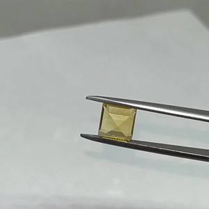 Citrino Dorado Natural de 8MM, Forma Cuadrada, Piedra Preciosa Suelta de la Mejor Calidad para la Fabricación de Joyas - Product Image 2