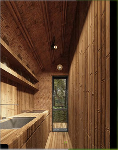 Bungalows en Vietnam de 42 m², Diseño Moderno, Invernaderos Prefabricados Industriales, Techo de Hojas de Palma, Nuevos Edificios Prefabricados 40HC NB05 - Product Image 4