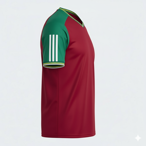 Ensembles de maillots de football personnalisés, séchage rapide, 100% polyester |   Logo d'équipe personnalisé, nom, numéro |   Transfert de chaleur |   OEM/ODM - Product Image 3