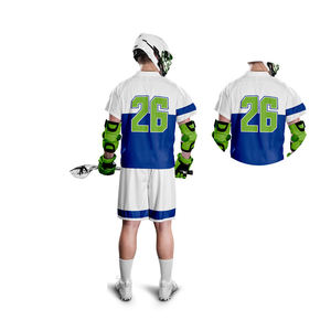 Nouveau maillot de lacrosse sur mesure, vêtements de sport, couleurs personnalisées, haute qualité, faible MOQ, impression sublimée, 100% polyester - Product Image 6