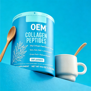 Péptidos de Colágeno OEM ODM en Polvo, 20 g por Porción, de Animales Alimentados con Pasto, Sin Sabor, GMP, Halal, para Marca Privada, 548 g - Product Image 5