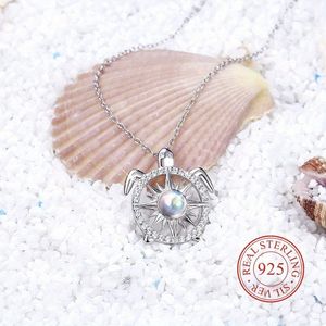 Collana in Argento 925 con Tartaruga e Diamante Moissanite, Include Eleganti Scatole di Carta - Product Image 5