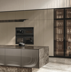 JY Project Customized Modern <b>Modular</b> RTA <b>Kitchen</b> Cabinet Artificial Marble Countertop European Style <b>Small</b> Cabinet Set - Product Image 4