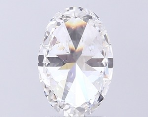 Diamant ovale 1,70 carat, couleur E, clarté VS2, pierre cultivée en laboratoire CVD, très bonne finition, idéal pour une magnifique bague de fiançailles. - Product Image 4