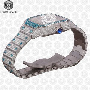 Reloj Charm Jewells de Lujo, Acero Inoxidable, 40 mm, Movimiento Mecánico Analógico, Fecha Automática, Luminoso, Botón de Presión, Cierre Oculto, Resistente al Agua 10 Bar - Product Image 4