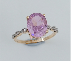 SHREE FINE JEWELS - Juego de Anillos de Oro Sólido de 18K con Circonitas para Mujer - Joyería de Boda de Lujo con Acabado Liso y Diseño Elegante - Product Image 2