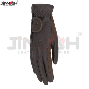 Gants de sport d'extérieur de haute qualité en gros pour adultes, en cuir synthétique réfléchissant, pour l'équitation, pour hommes et femmes - Product Image 2