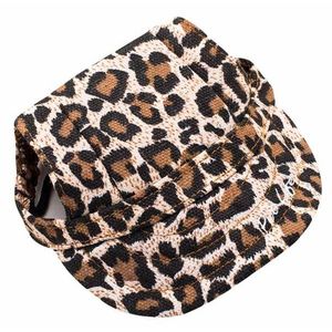Ghepardo Bonita cappello cane regolabile moda cappello ghepardo fantasia UV protettrice vestiti per animali - Product Image 2