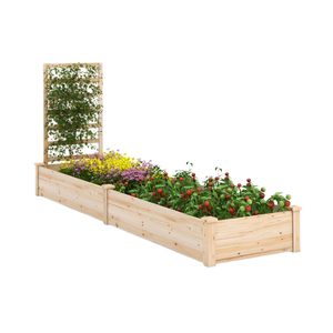 Bac à plantes surélevé en bois pour jardin, potager extérieur, vente en gros, du Vietnam - Product Image 1
