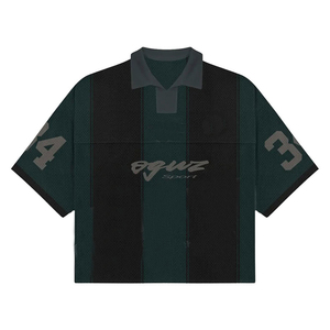Printable Rugby <b>Athletic</b> Mesh Jersey-Team Practice Uniform High Quality Breathable Waterproof Quick Dry Polyester Sportswear - Product Image 1