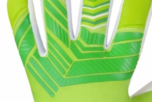 Guantes de Portero de Fútbol de Látex Alemán 100% Profesional, Alta Calidad, 4mm, Zona de Abrasión con Impresión de Silicona en la Palma Delantera - Product Image 4