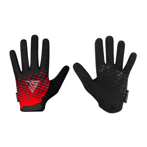 Full Finger <b>Touchscreen</b> <b>Gloves</b> Outdoor Cycling Anti Slip Sports Waterproof Breathable Polyester Stretchy Fabric Faux Leather - Product Image 1