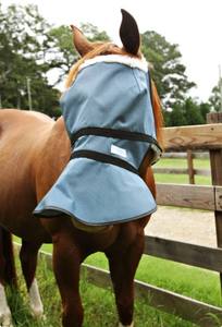 Máscara de Protección Facial Completa para Caballos con 90% de Protección UV, Cubre Orejas y Nariz, Ligera, de Malla de Poliéster, Protección Solar, Minarat OEM/ODM al por Mayor - Product Image 4