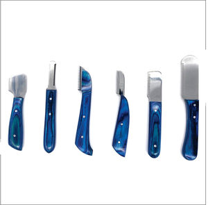 ชุดมีดกรูมมิ่งสแตนเลสแบบใหม่ สำหรับขนลวดและขนสองชั้น - Product Image 2