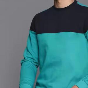 Sudaderas de Cuello Redondo para Hombre, 100% Algodón, Forro Polar Grueso, Invierno, Diseño Personalizado, Estampado Sólido, Logotipo Bordado - Product Image 2