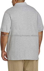 Polo T-shirt personnalisé avec logo brodé 2021 pour hommes, vente en gros directe d'usine, polo de golf personnalisé - Product Image 4