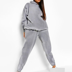 Nuevo chándal de moda con lavado ácido para mujer, chándal de manga larga transpirable y resistente para mujer, con calidad económica. - Product Image 3