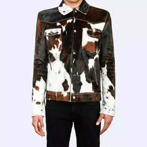 Modern Leather <b>Jacket</b> Men Cowhide Leather <b>Jacket</b> Genuine Cow Skin Stylish Casual Winter Fashion Wear - Product Image 6