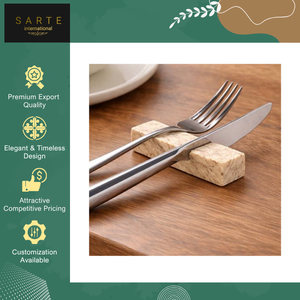 Venta al por mayor de cubiertos de lujo hechos a mano, ecológicos, aptos para lavavajillas, de mármol, con posavasos personalizables. - Product Image 4