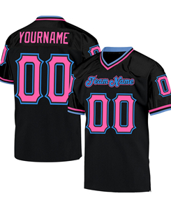 Custom Made American Football Jerseys Unisex High Quality Plus Size 100% Polyester Mesh Digital Printing Front V-<b>neck</b> 2026 Sale - Product Image 1