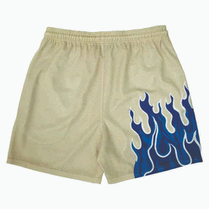 PUFFIN SPORTS Custom OEM ODM High Quality <b>Men's</b> Board Shorts Quick Dry Elastic Waist Casual Swim <b>Trunks</b> Mid High Street Solid - Product Image 2