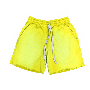 Stylish Effect Fleece Sweat <b>Shorts</b> Unisex <b>Elastic</b> <b>Waistband</b> Drawstring Casual Summer Beach Lounge Street Fashion <b>Shorts</b> - - Product Image 5