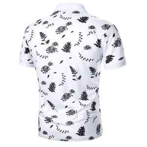 เสื้อโปโลผู้ชายเนื้อผ้านุ่มพิมพ์ลายแบบซับลิเมชั่น พรีเมียมสำหรับฤดูร้อน ดีไซน์ใหม่ กระดุมติดแบบควอเตอร์  ออกแบบอย่างสมบูรณ์แบบ ตอบโจทย์ความต้องการสูงสุด - Product Image 5