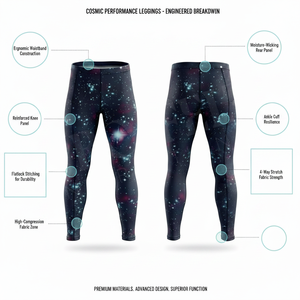 Leggings de Compresión Estampados Personalizados para Todas las Temporadas, Pantalones Deportivos de Secado Rápido para Gimnasio, Running, Fitness y Entrenamiento - Product Image 2