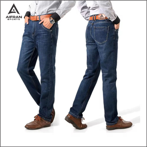 Aifran, fabricant de jeans en denim en gros, jeans décontractés de haute qualité pour hommes et femmes, design personnalisé - Product Image 4